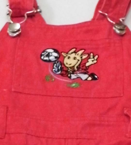 kurze Jeanslatzhose Gr. 86 von 1 FC Köln (2634)